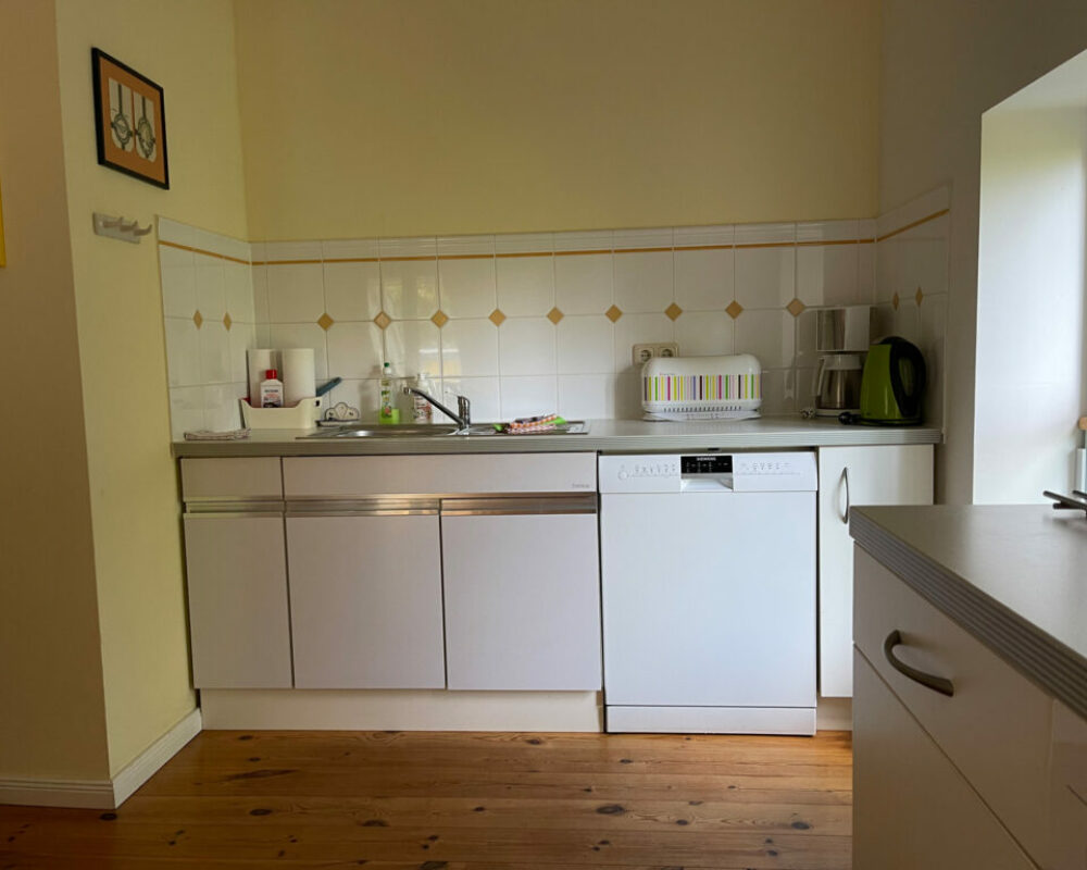 Große Ferienwohnung – Küchenzeile