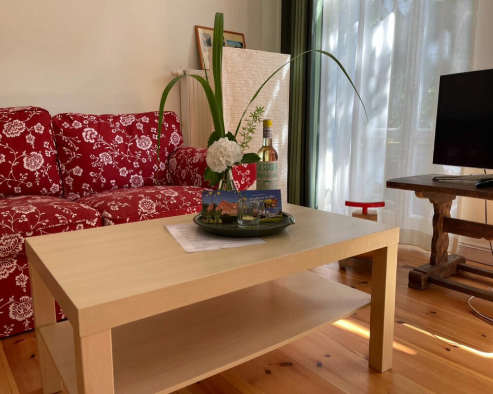 Kleine Ferienwohnung – Wohnzimmer
