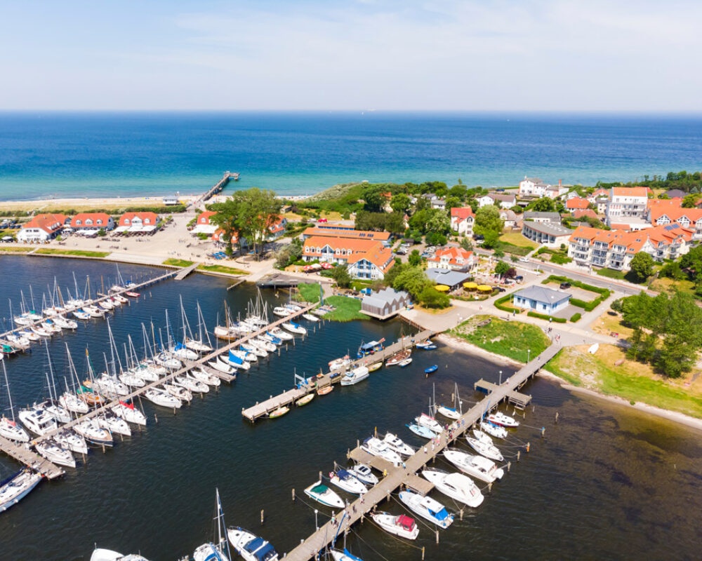 Windmühle in Stove unweit der Ostsee